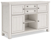 Signature Design by Ashley® Robbinsdale - Antique White - Dining Room Server | Meri Furniture