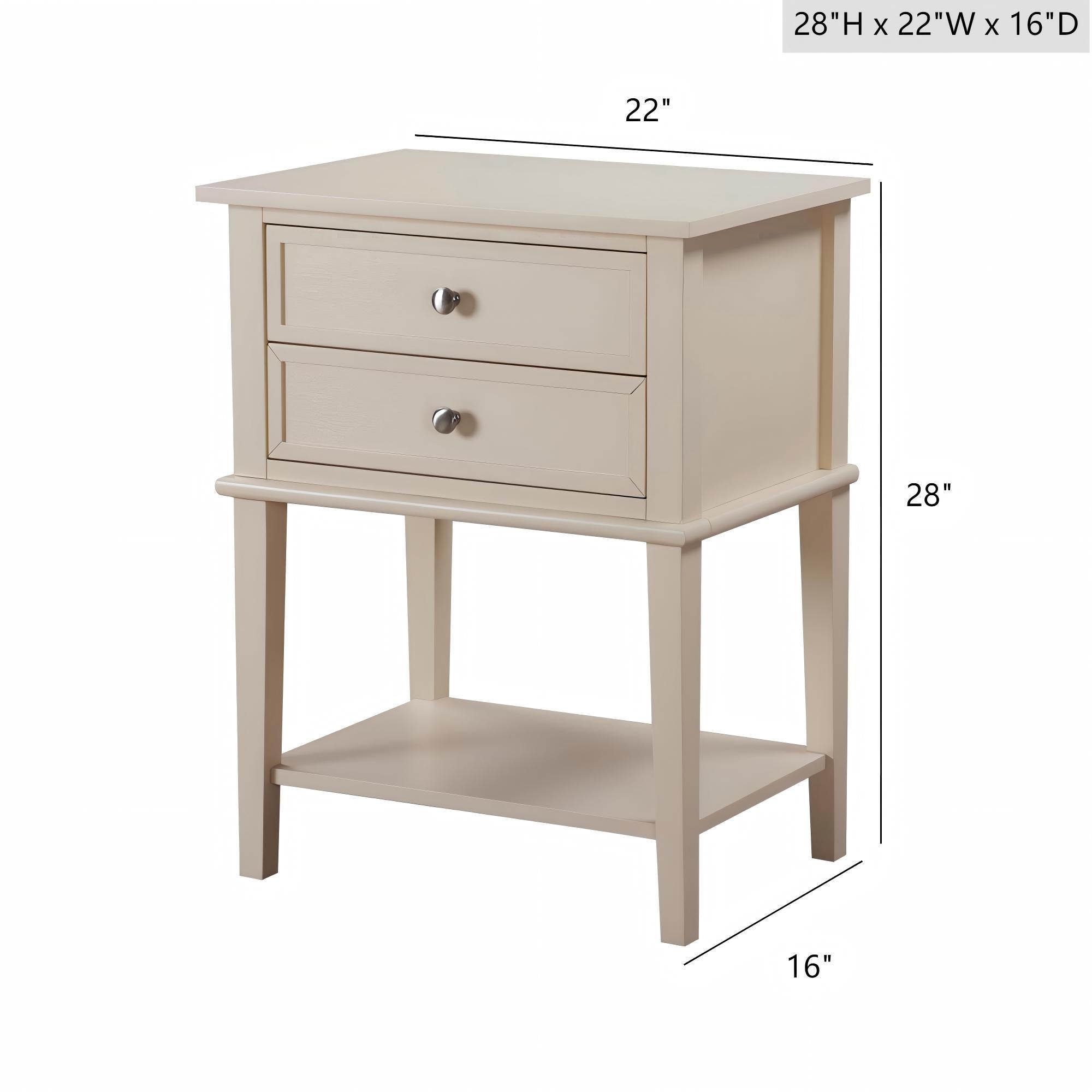 Vibrant Contemporary Nightstand