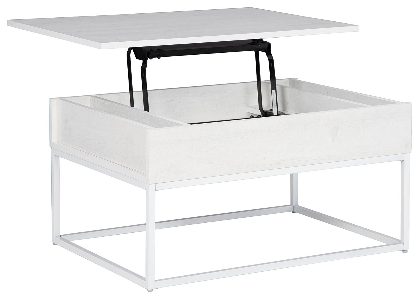 Signature Design by Ashley® Deznee - White - Lift Top Cocktail Table | Meri Furniture