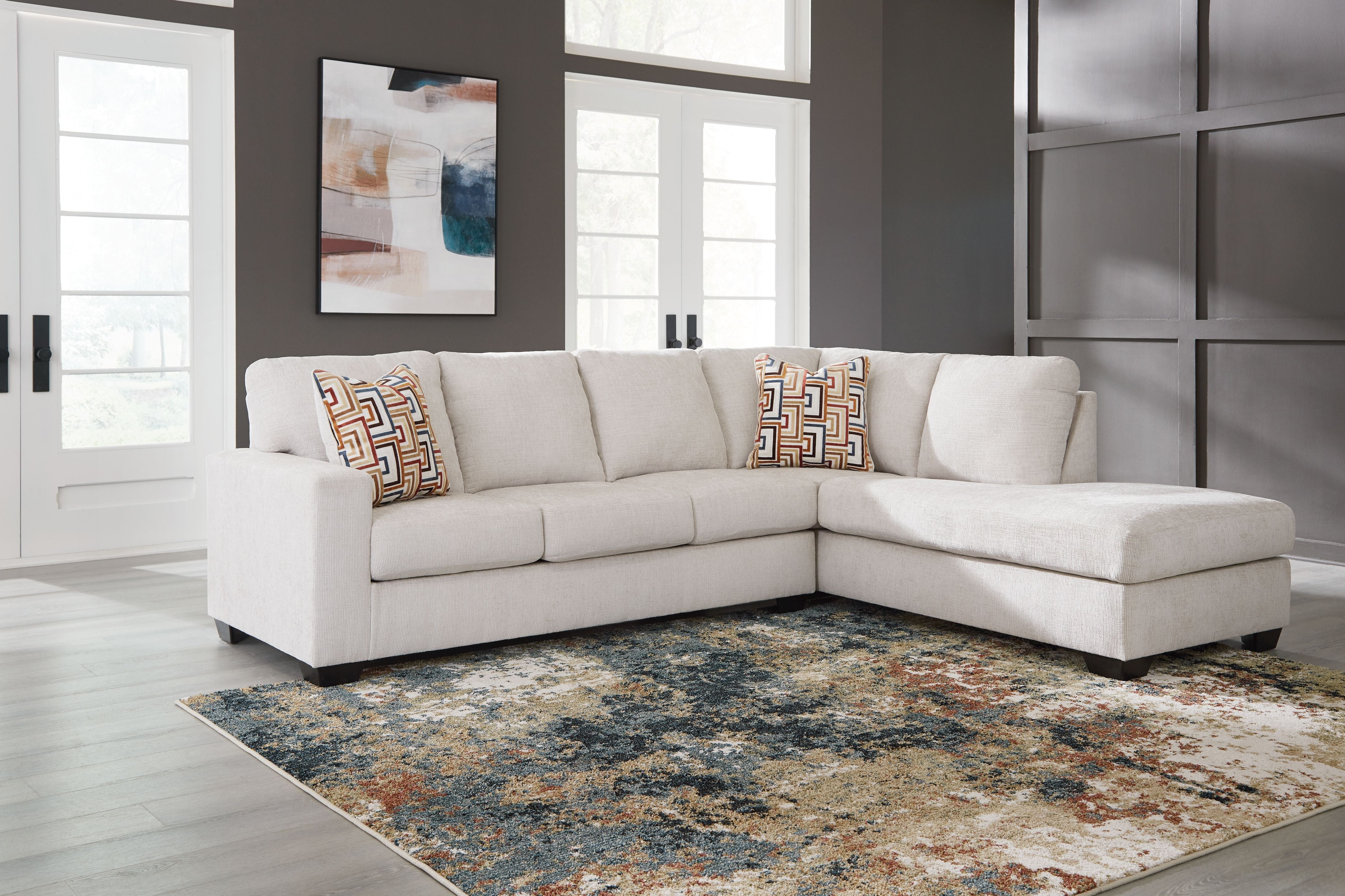 Signature Design by Ashley® Aviemore - Sectional Set | Meri Furniture