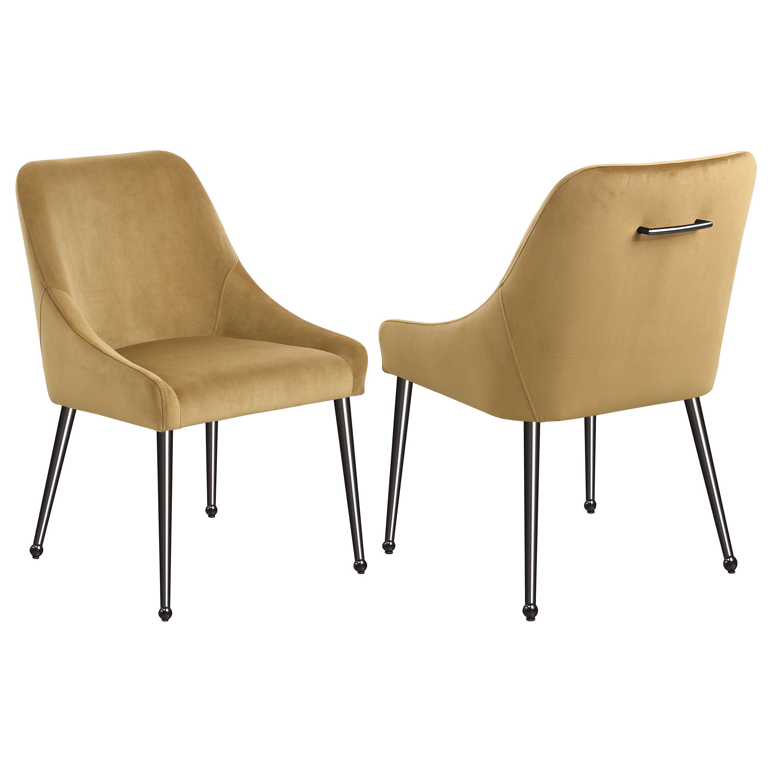 Coaster Fine Furniture Mayette - Upholstered Dining Side Chair (Set of 2) | Meri Furniture