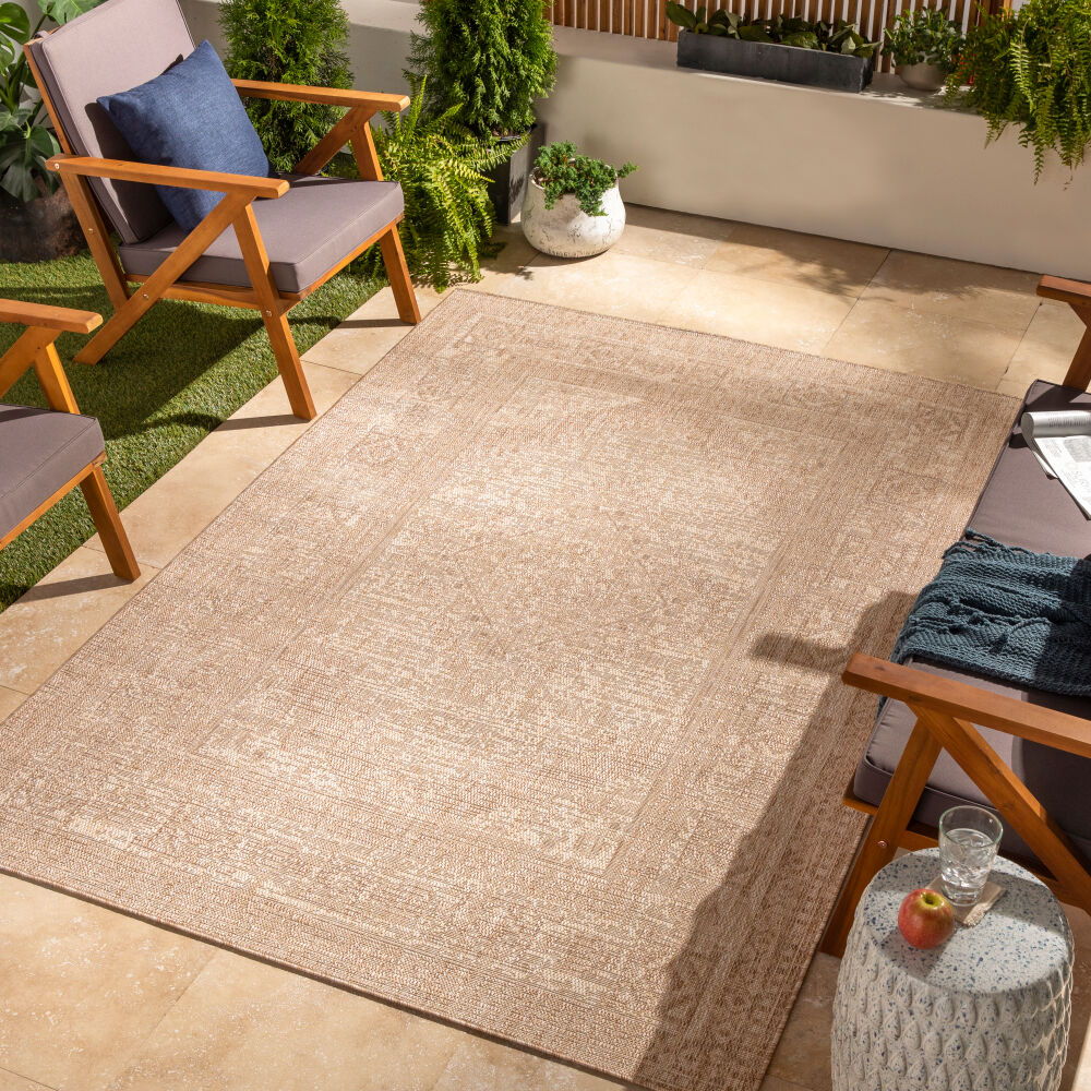 Tuareg Machine Woven Rug