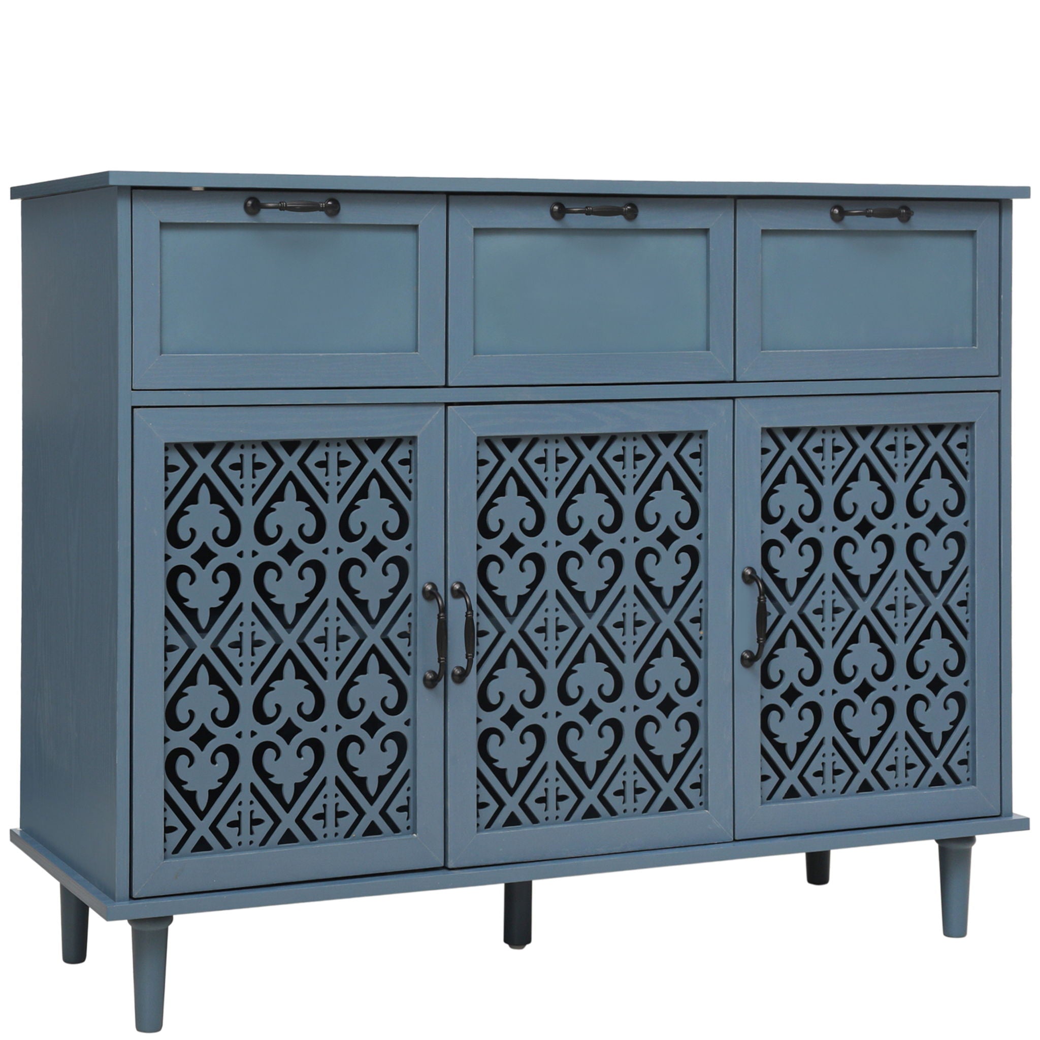 3 Door 3 Drawer Elegant Cabinet