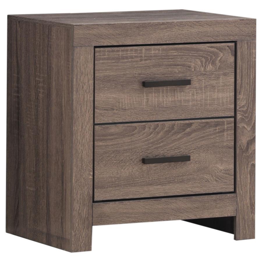 Coaster Fine Furniture Brantford - 2-Drawer Nightstand | Meri Furniture