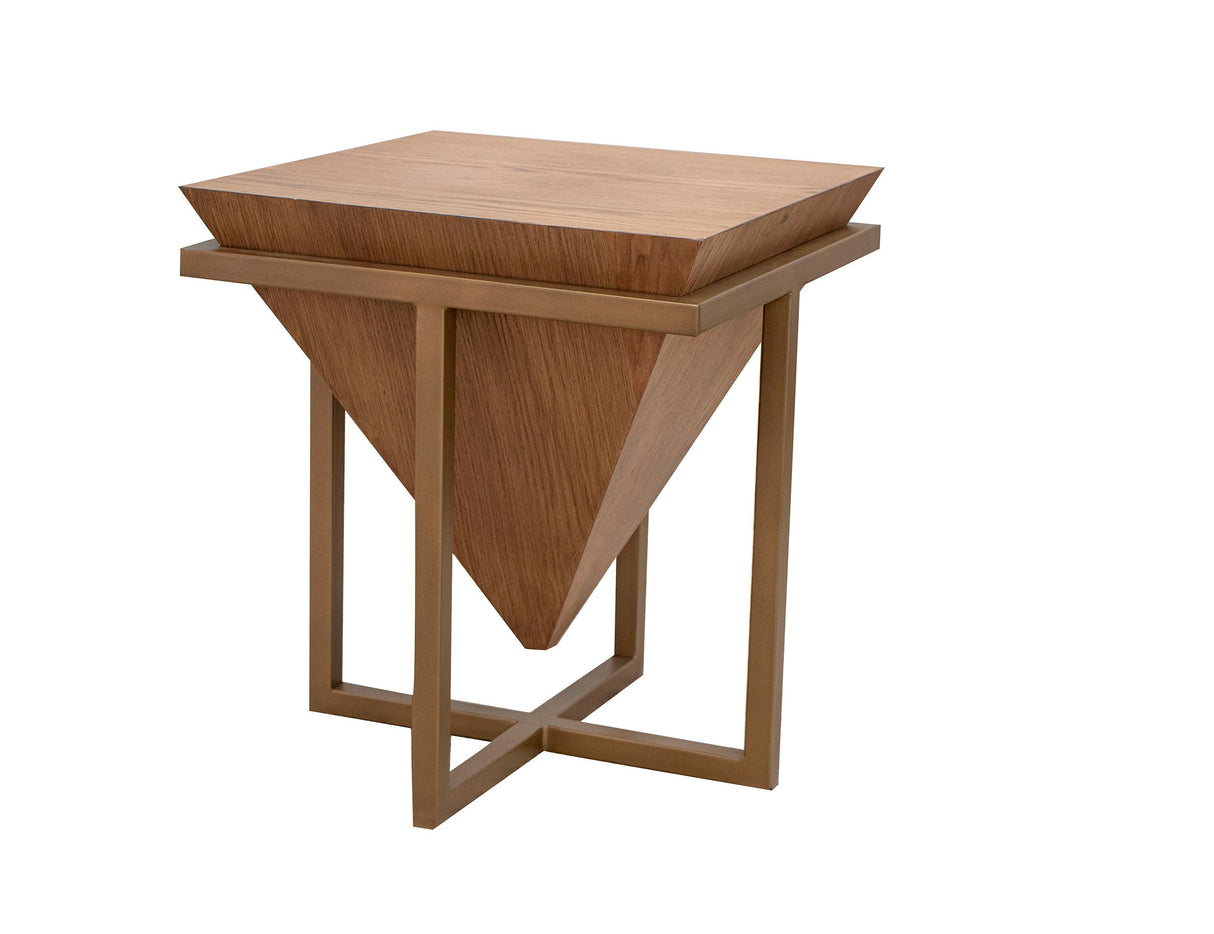 International Furniture Direct Patagonia - End Table - Peanut | Meri Furniture