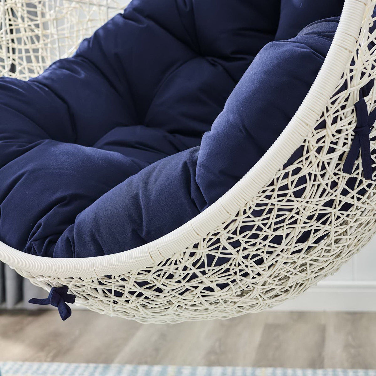 Hide Outdoor Patio Sunbrella® Swing Chair With Stand by Modway