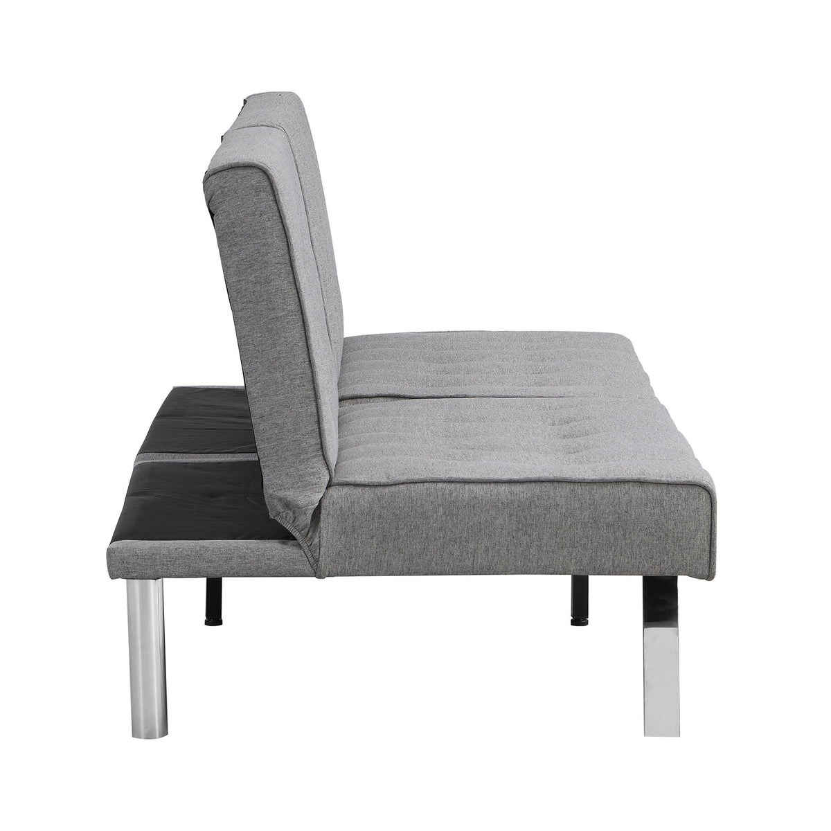 Comfortable Futon Sofa Bed - Gray