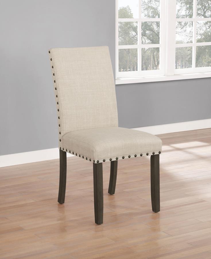 Coaster Fine Furniture Ralland - Upholstered Dining Side Chair (Set of 2) - Beige | Meri Furniture