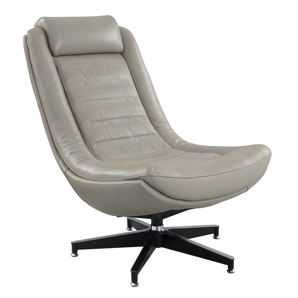 ACME Piran - Accent Chair With Swivel - Twilight | Meri Furniture