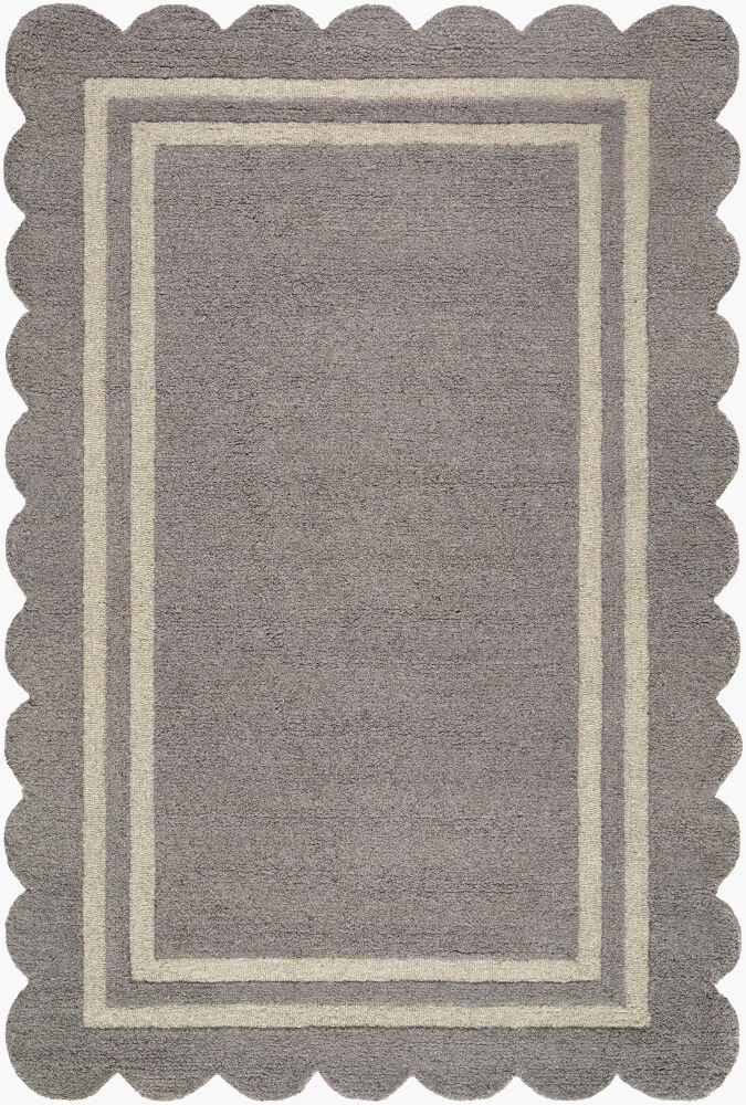 Scalloped Handmade Rug