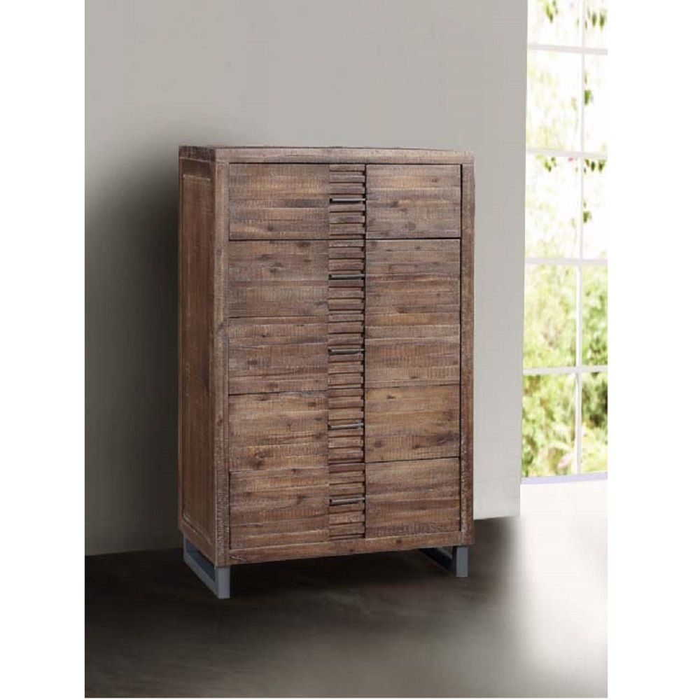 ACME Andria - Chest - Reclaimed Oak | Meri Furniture