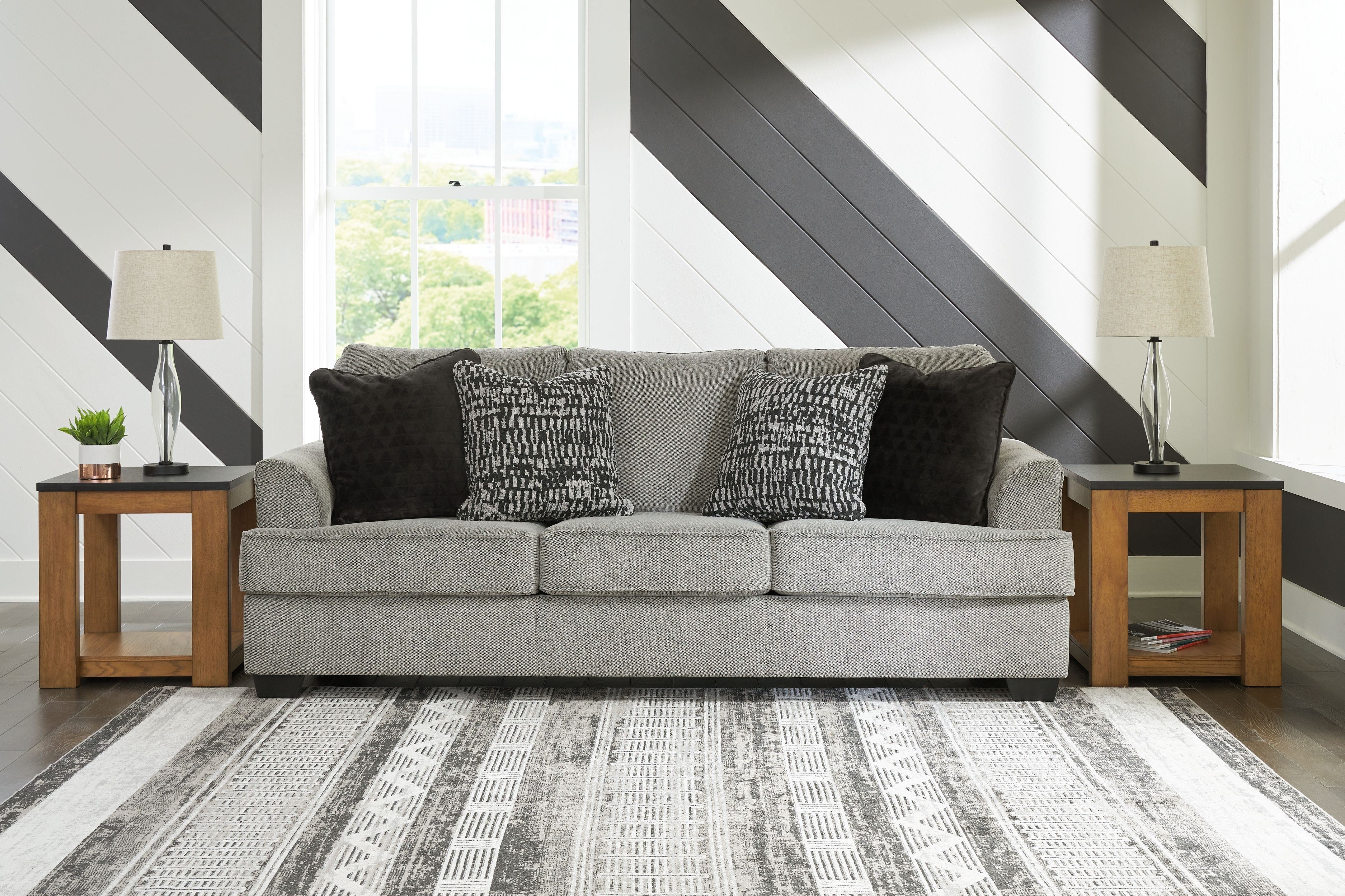 Signature Design by Ashley® Deakin - Ash - Sofa | Meri Furniture
