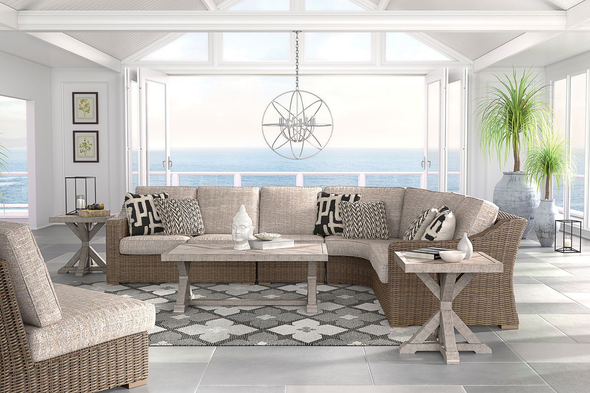 Signature Design by Ashley® Beachcroft - Sectional Lounge | Meri Furniture