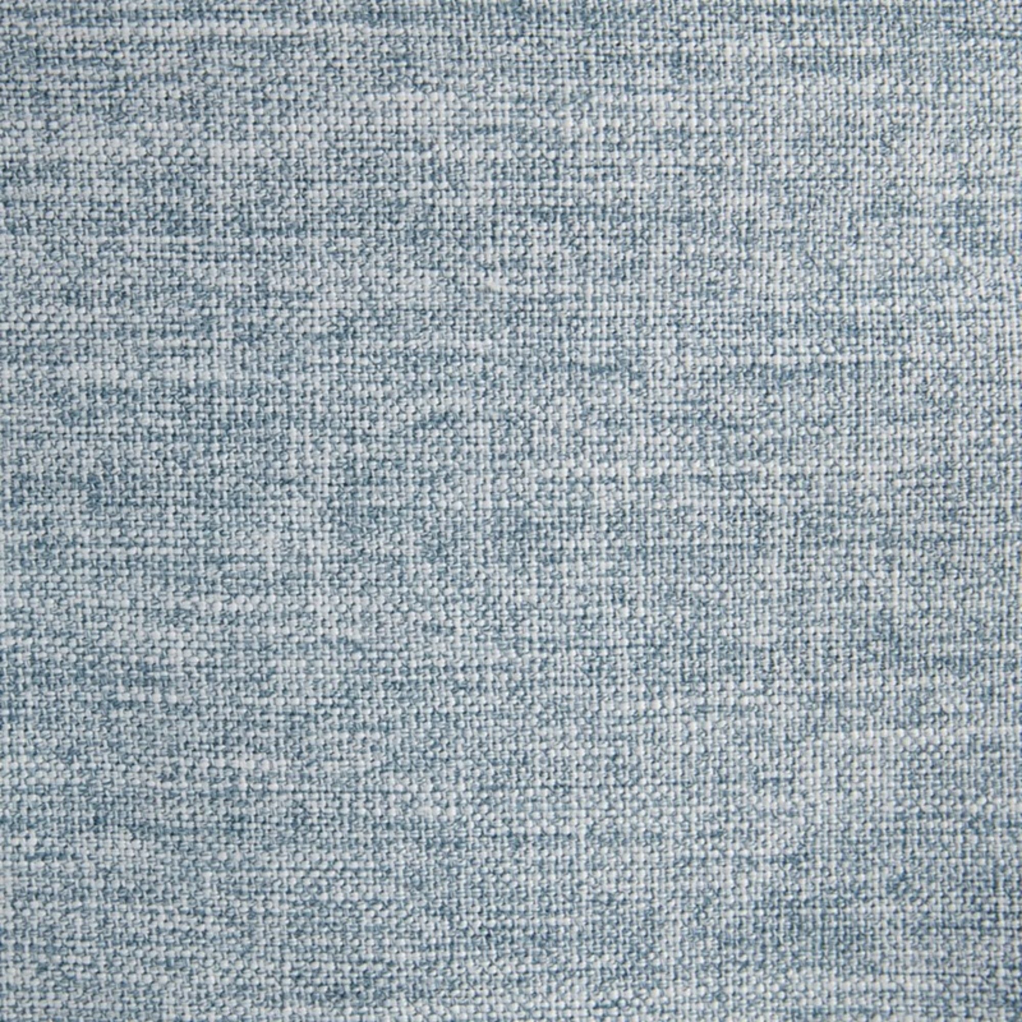 Skirted Tufted Round Ottoman With Button Top - Gray