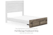 Elbrim - Full Storage Footboard - Brown