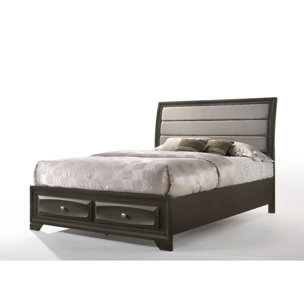 ACME Soteris - Bed w/Storage | Meri Furniture