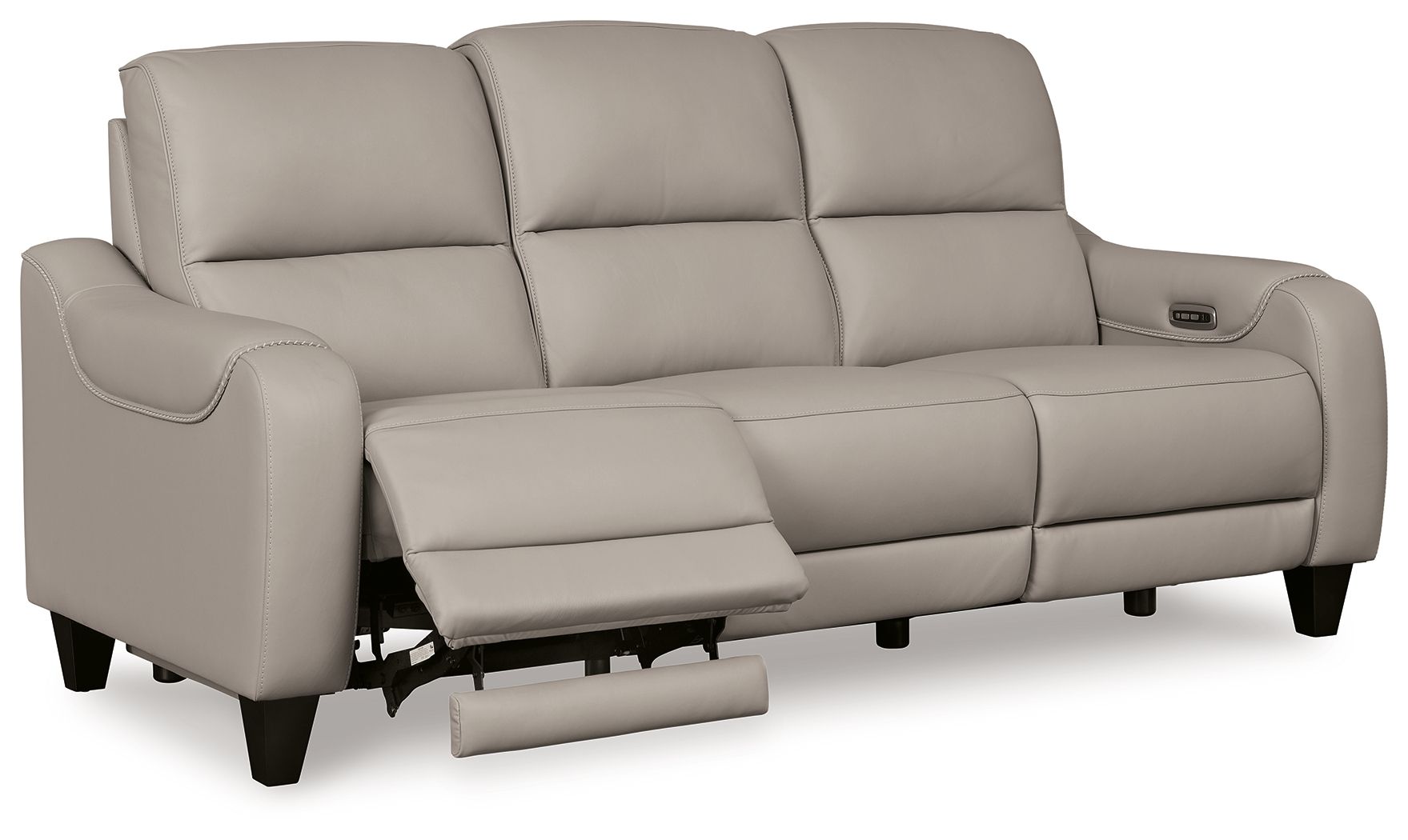 Signature Design by Ashley® Mercomatic - Power Reclining Sofa With Adj Headrest | Meri Furniture