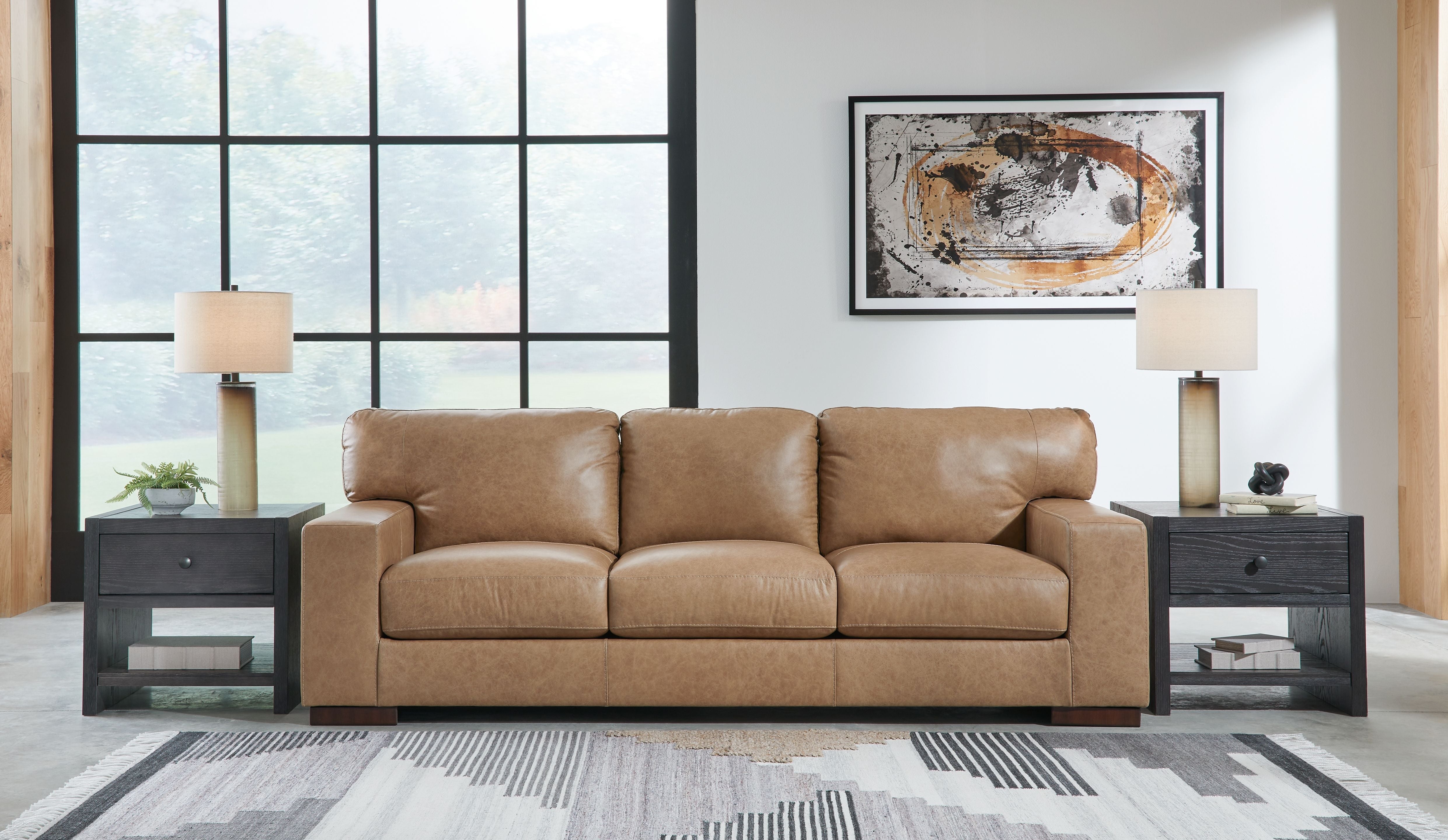 Signature Design by Ashley® Lombardia - Tumbleweed - 2 Pc. - Sofa, Loveseat | Meri Furniture