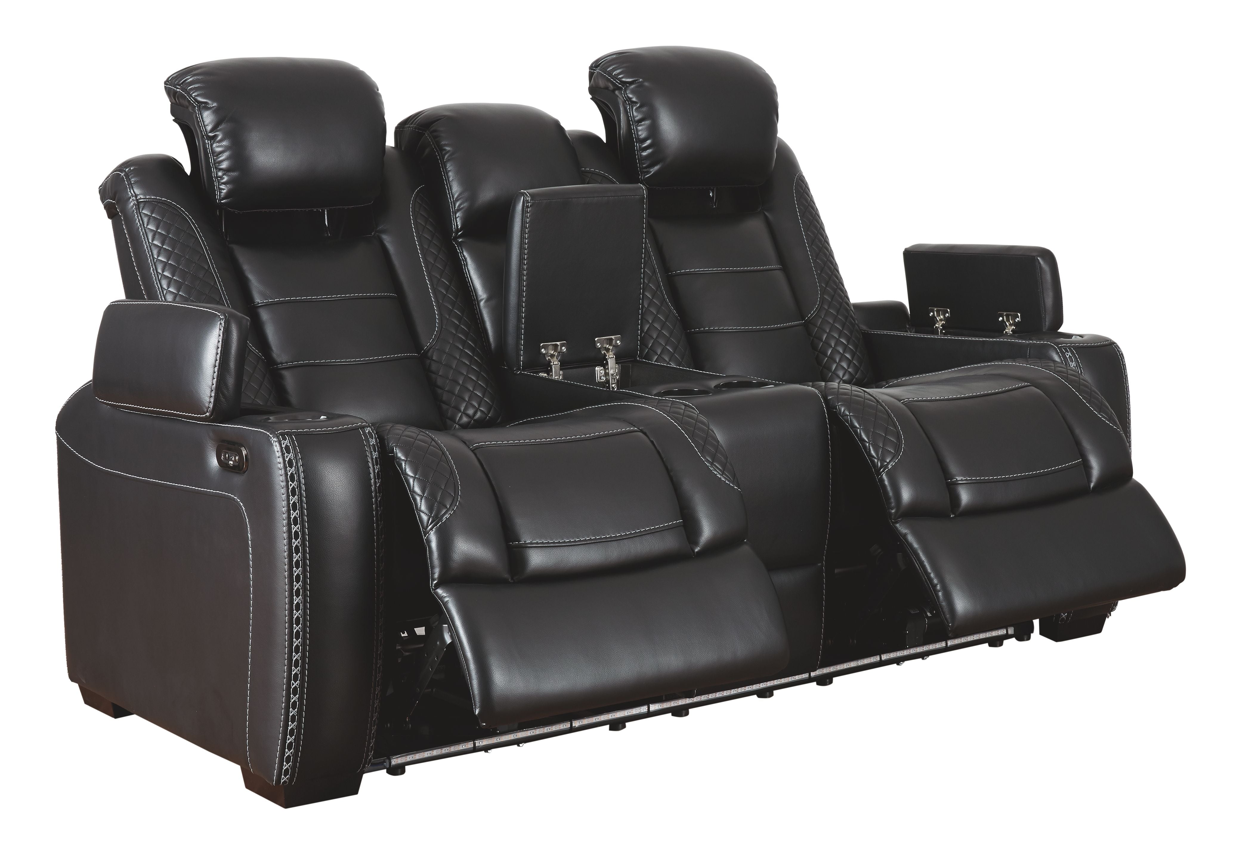 Signature Design by Ashley® Party Time - Power Reclining Loveseat | Meri Furniture