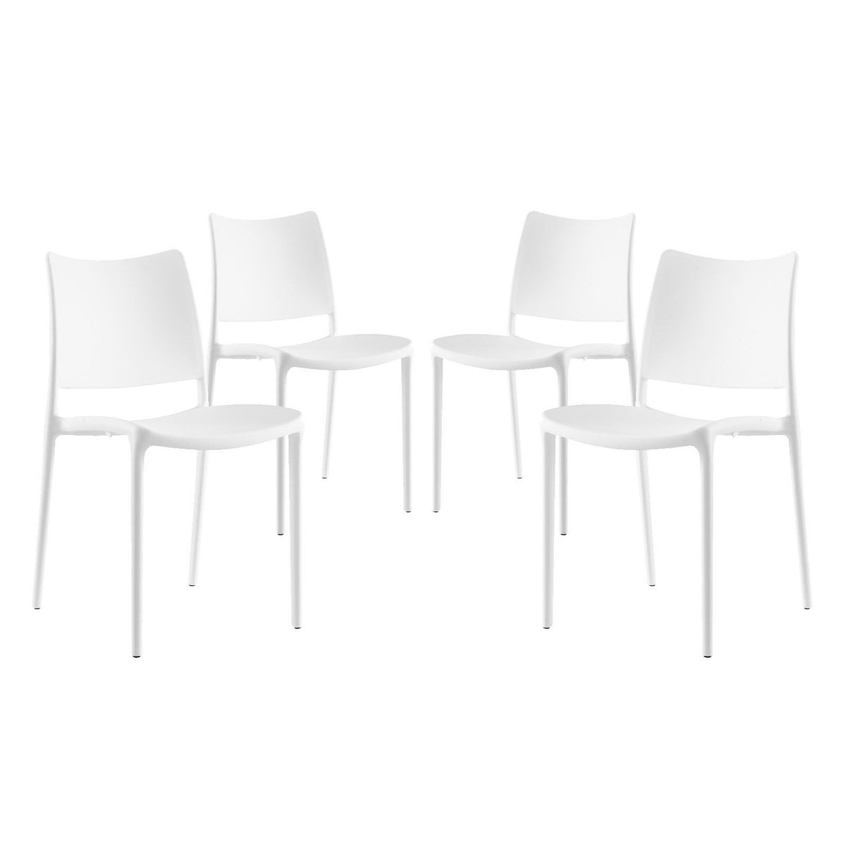 Hipster Dining Side Chair Set of 4 by Modway