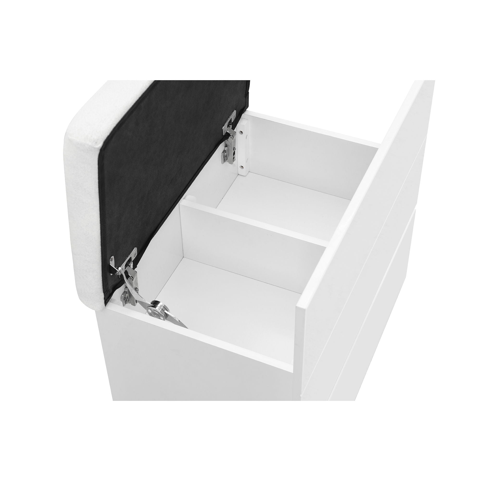 Elisa - Vanity Set With Stool And LED Bulbs