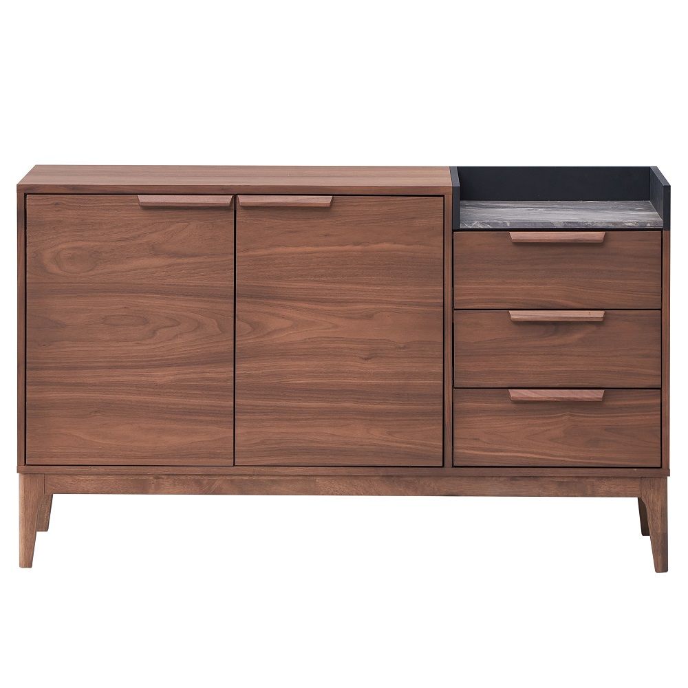 ACME Bevis - Server - Green & Walnut | Meri Furniture