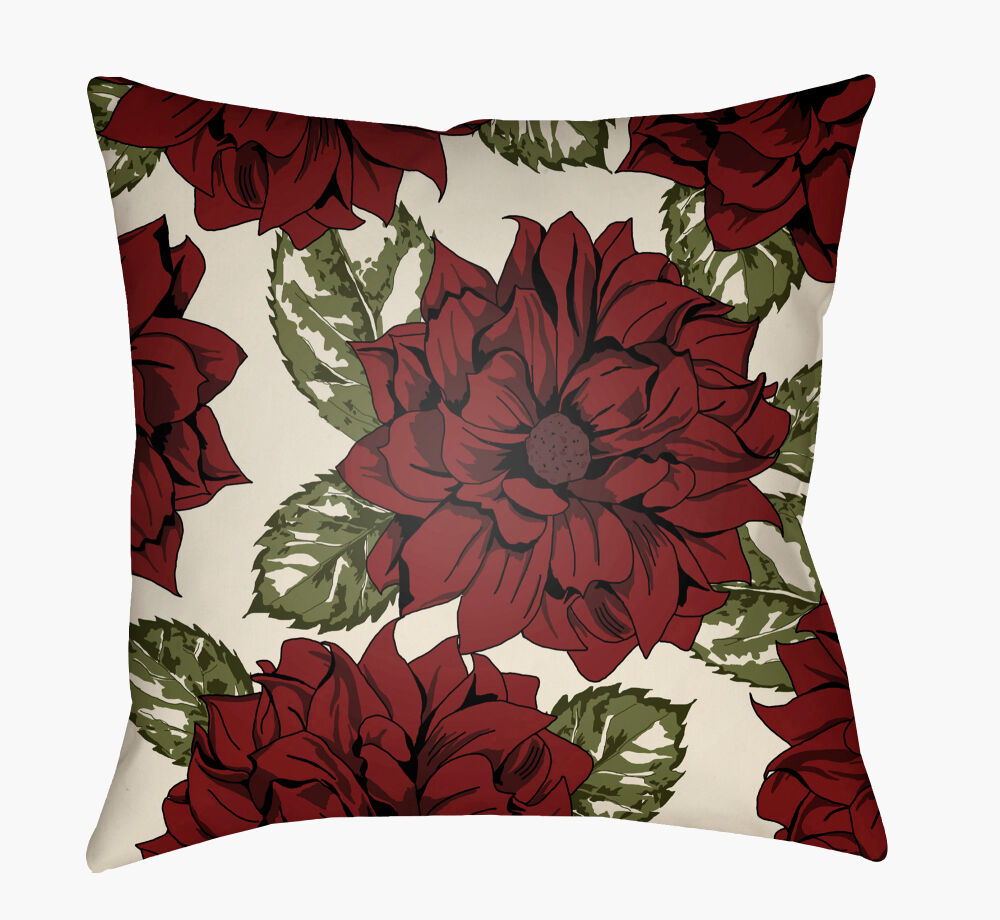Moody Floral Pillow