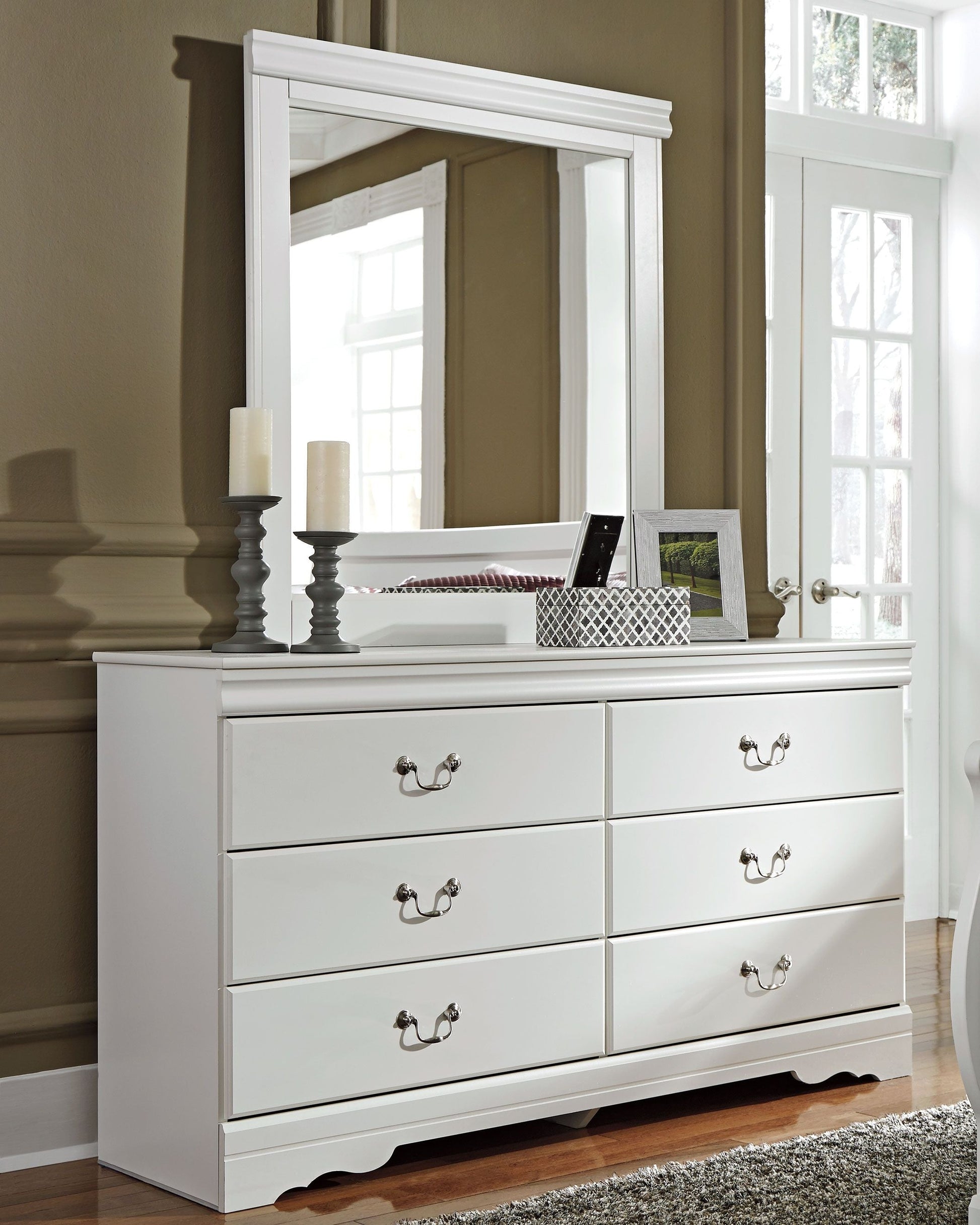 Signature Design by Ashley® Anarasia - Sleigh Bed Set | Meri Furniture