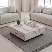 ACME Fritzy - Coffee Table - Engineered Stone Finish | Meri Furniture