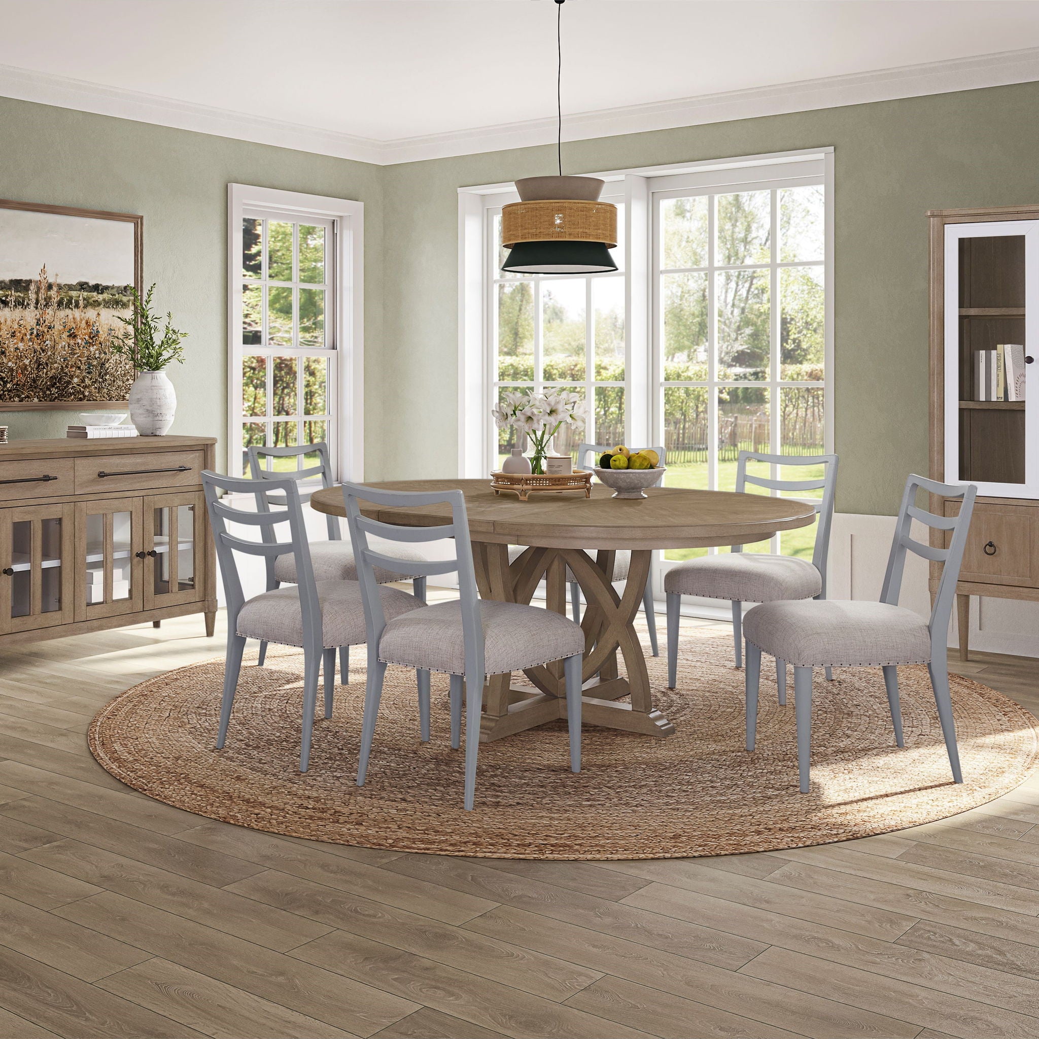 Ladderback Side Dining Chair (Set of 2)