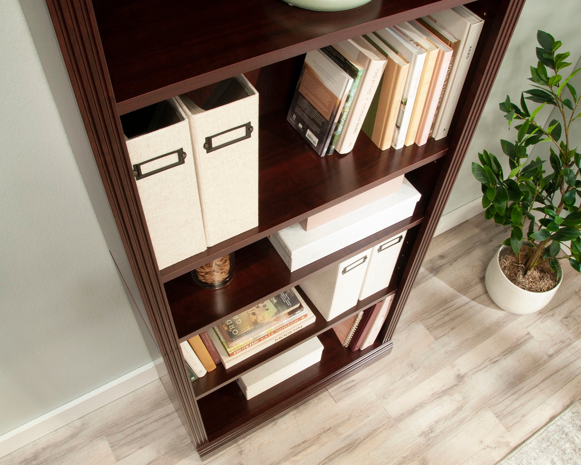 5-Shelf Bookcase in Select Cherry