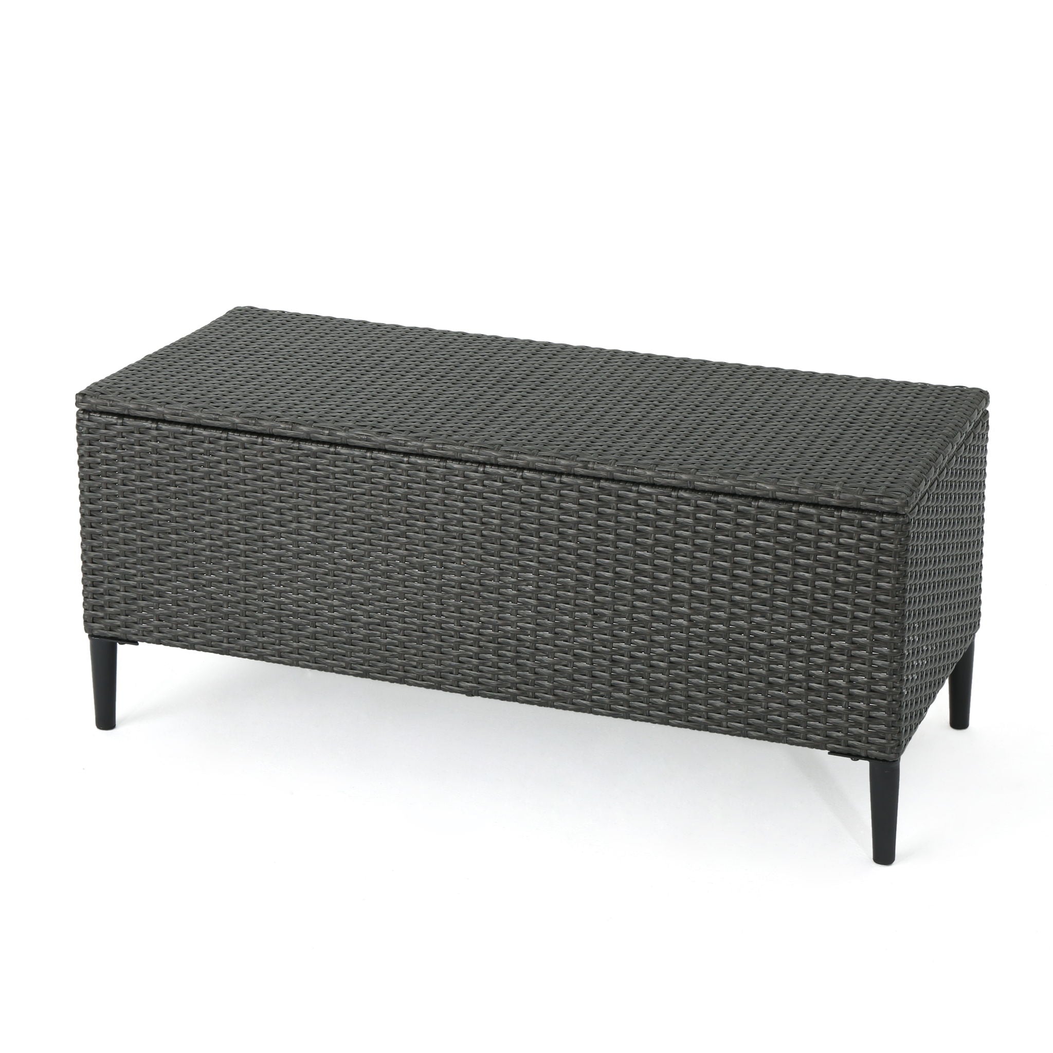 Rupert - Storage Unit Resin Wicker Outdoor