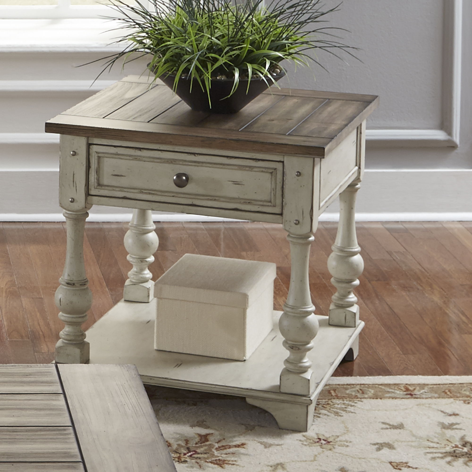 Liberty Furniture Morgan Creek - Alt 3 Piece Living Room Set - White | Meri Furniture