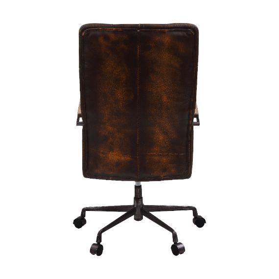 ACME Noknas - Office Chair - Brown Lether | Meri Furniture