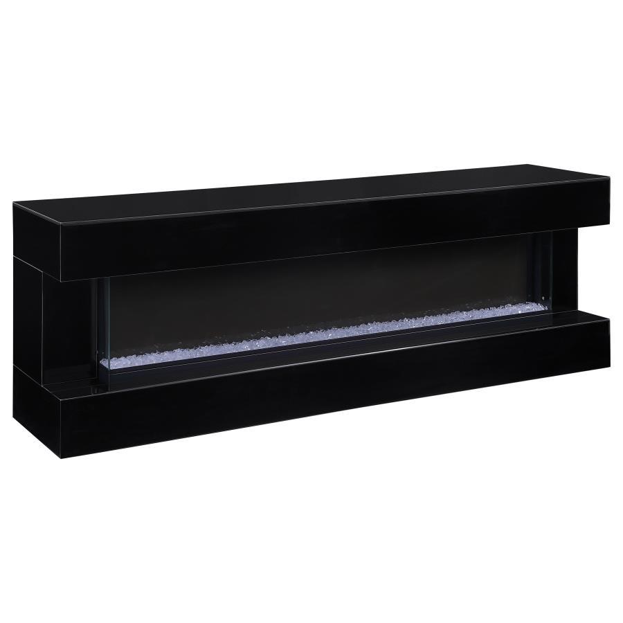 Coaster Fine Furniture Vallerie - TV Stand With Visual Flame Box | Meri Furniture