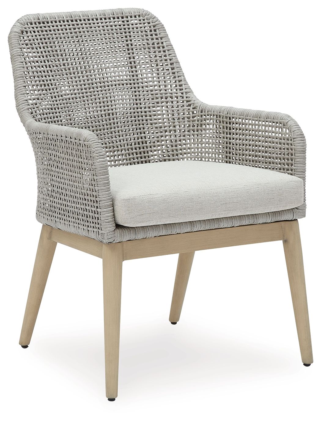 Signature Design by Ashley® Seton Creek - Gray - Arm Chair With Cushion (Set of 2) | Meri Furniture