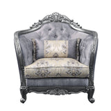 Ariadne - Chair - Fabric & Platinum