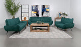 Acton - Upholstered Flared Arm Sofa Set