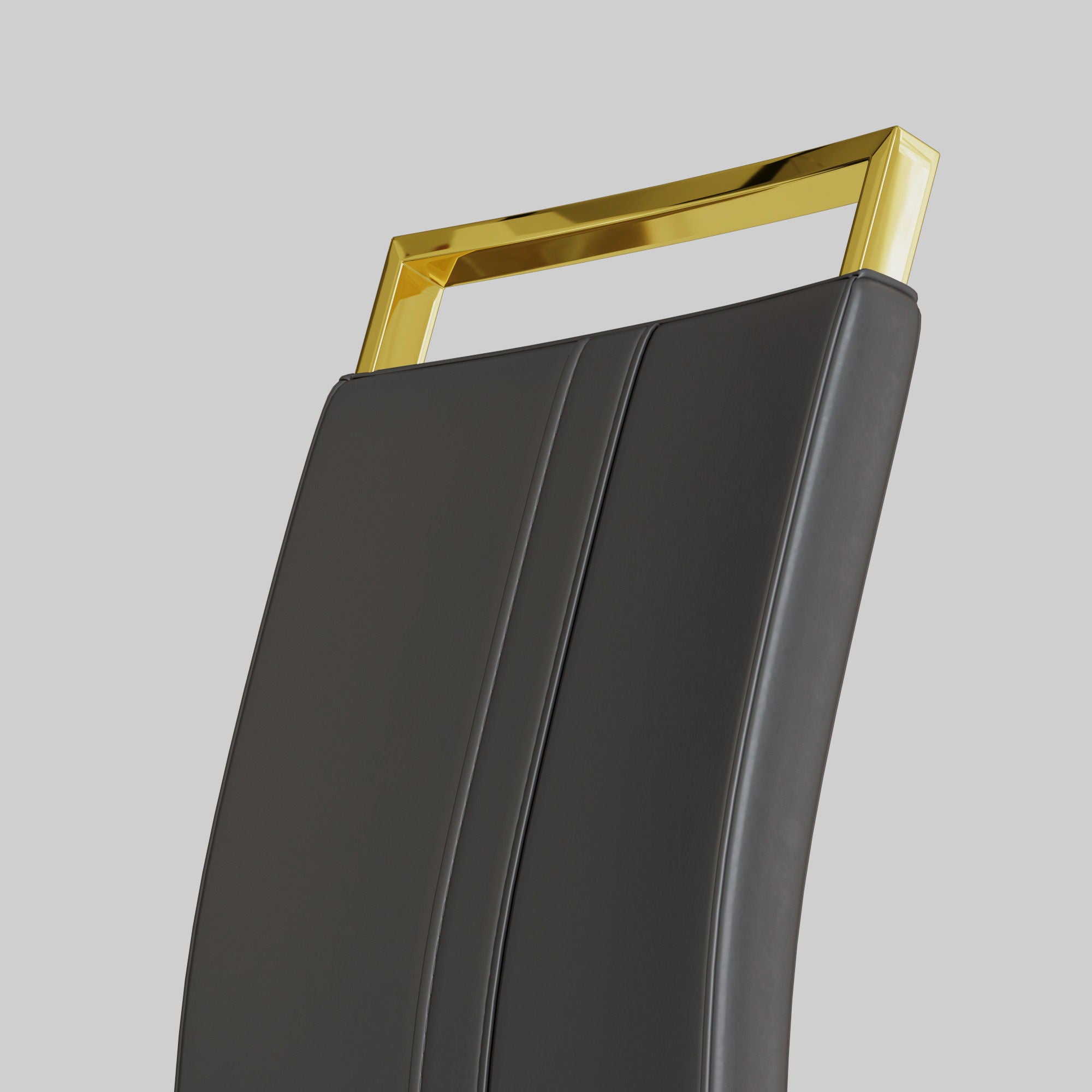 Side Dining Room Chair, Padded Seat High Back