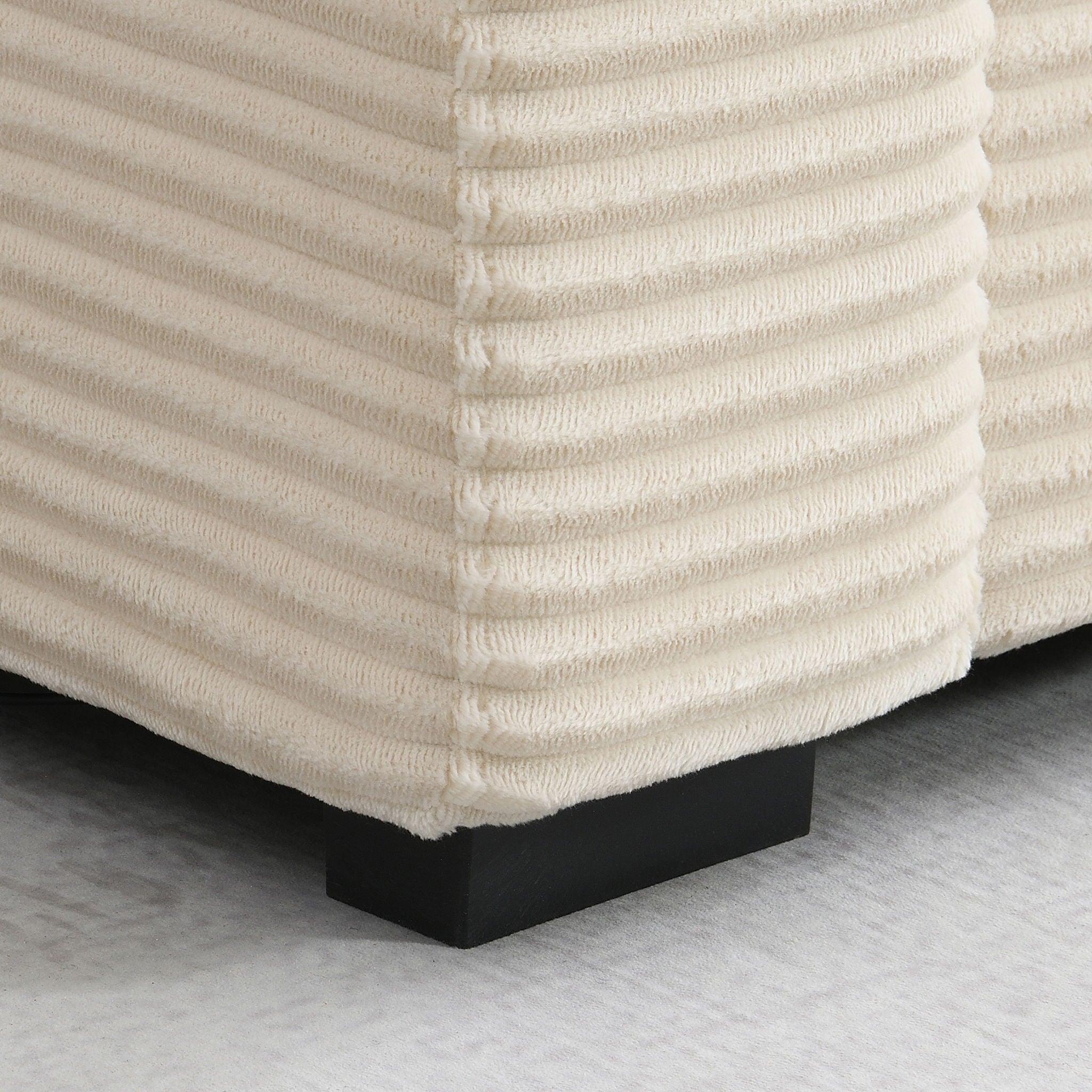 Convertible L Shaped Sectional Corner Couch With Armrest Storage Cup Holders USB Charger, Irregular Corner Oversized Comfy Modular Sofa