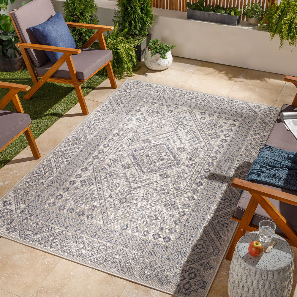 Tuareg Machine Woven Rug
