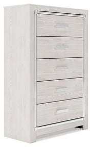 Ashley Furniture Altyra - White - Five Drawer Chest | Meri Furniture
