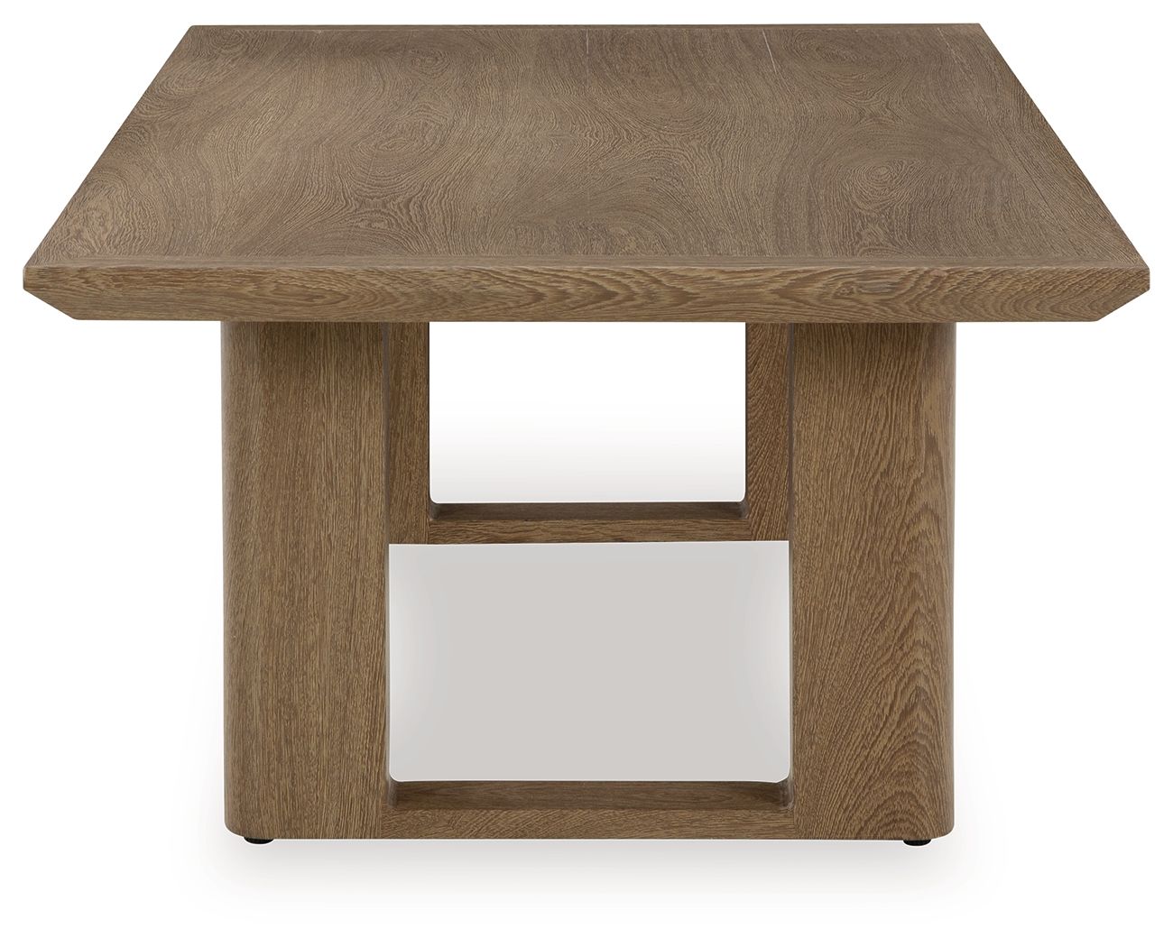 Signature Design by Ashley® Serene Bay - Dark Brown - Rectangular Cocktail Table | Meri Furniture