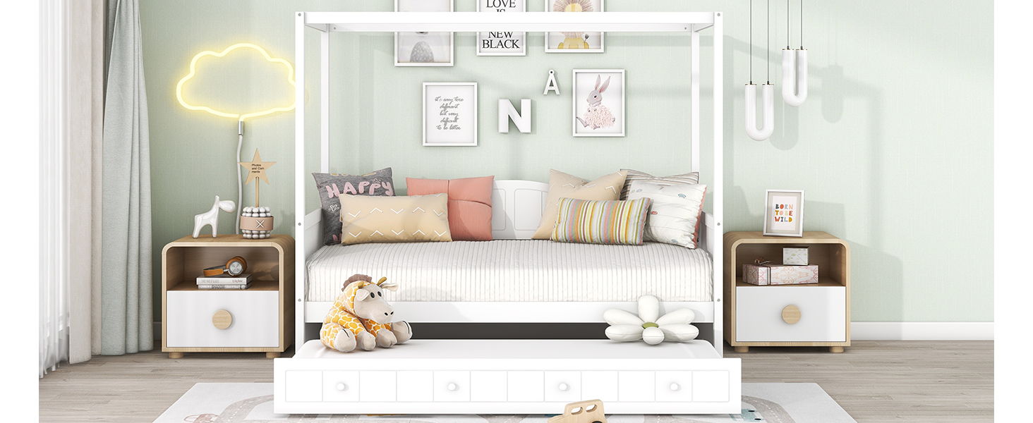 Modern Canopy Day Bed