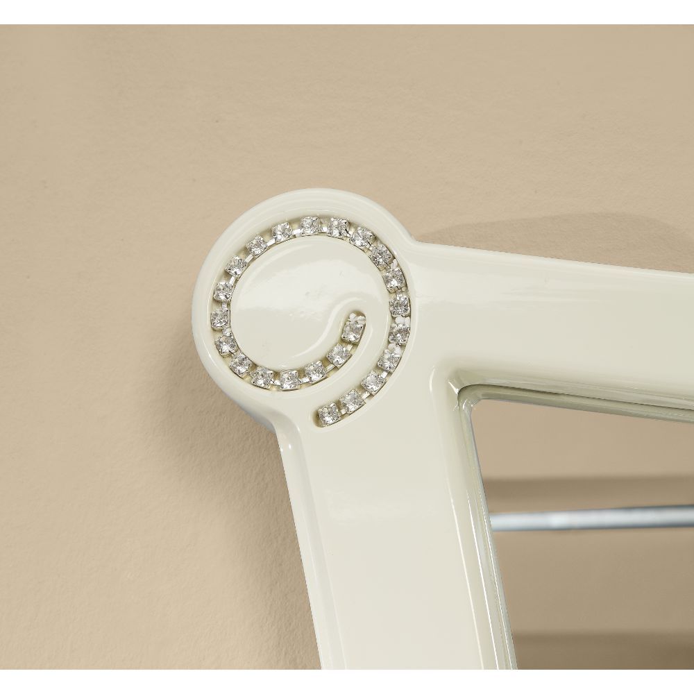 ACME Bellagio - Mirror - Ivory High Gloss | Meri Furniture