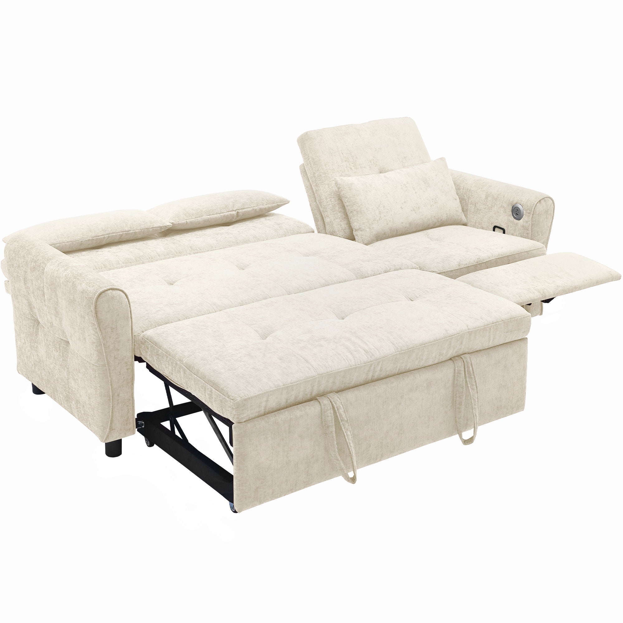 3 Seater Sofa Bed And Reversible Recliner