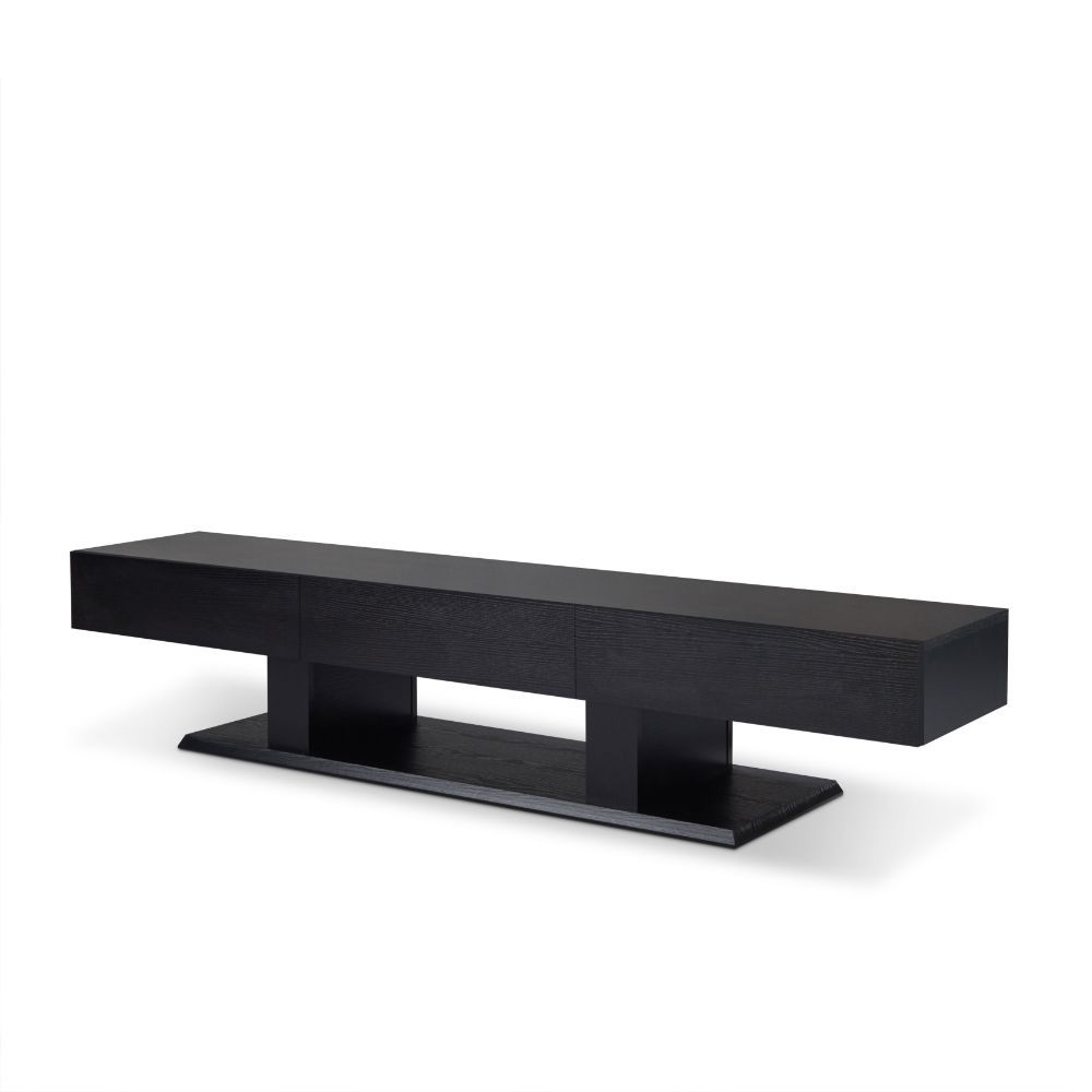 ACME Follian - TV Stand - Black | Meri Furniture
