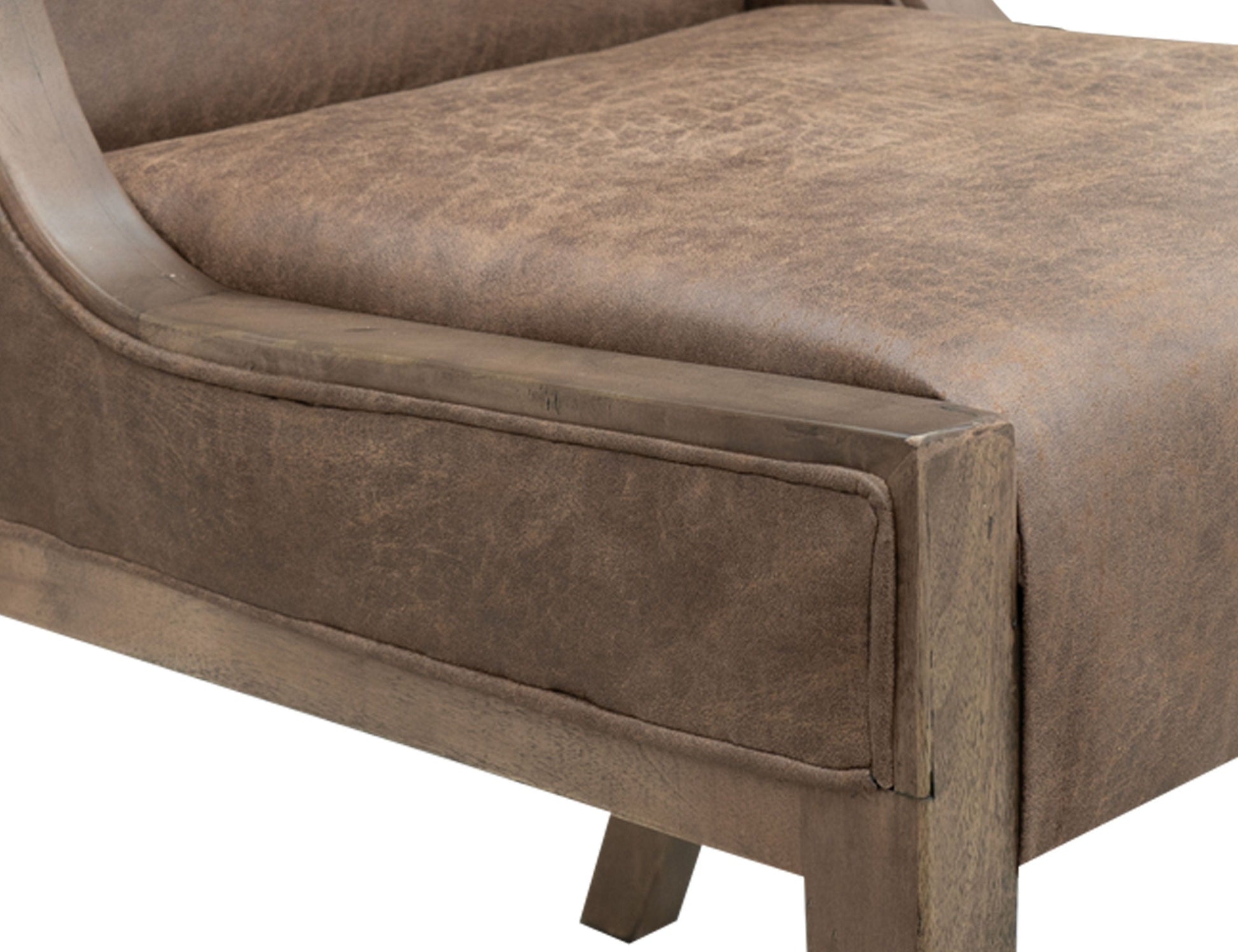 International Furniture Direct Mezquite - Upholstered Chair (Set of 2) - Brown | Meri Furniture