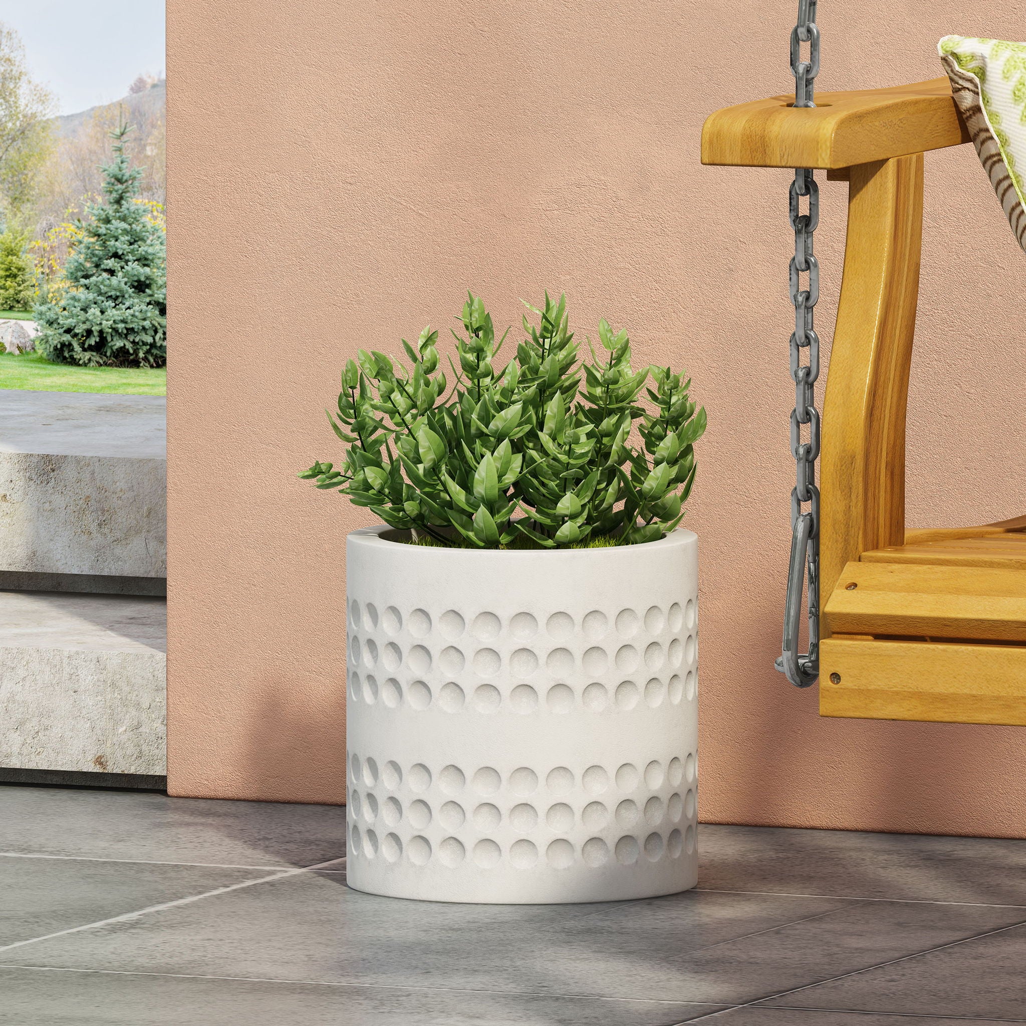 Elegant Design Cube Planter