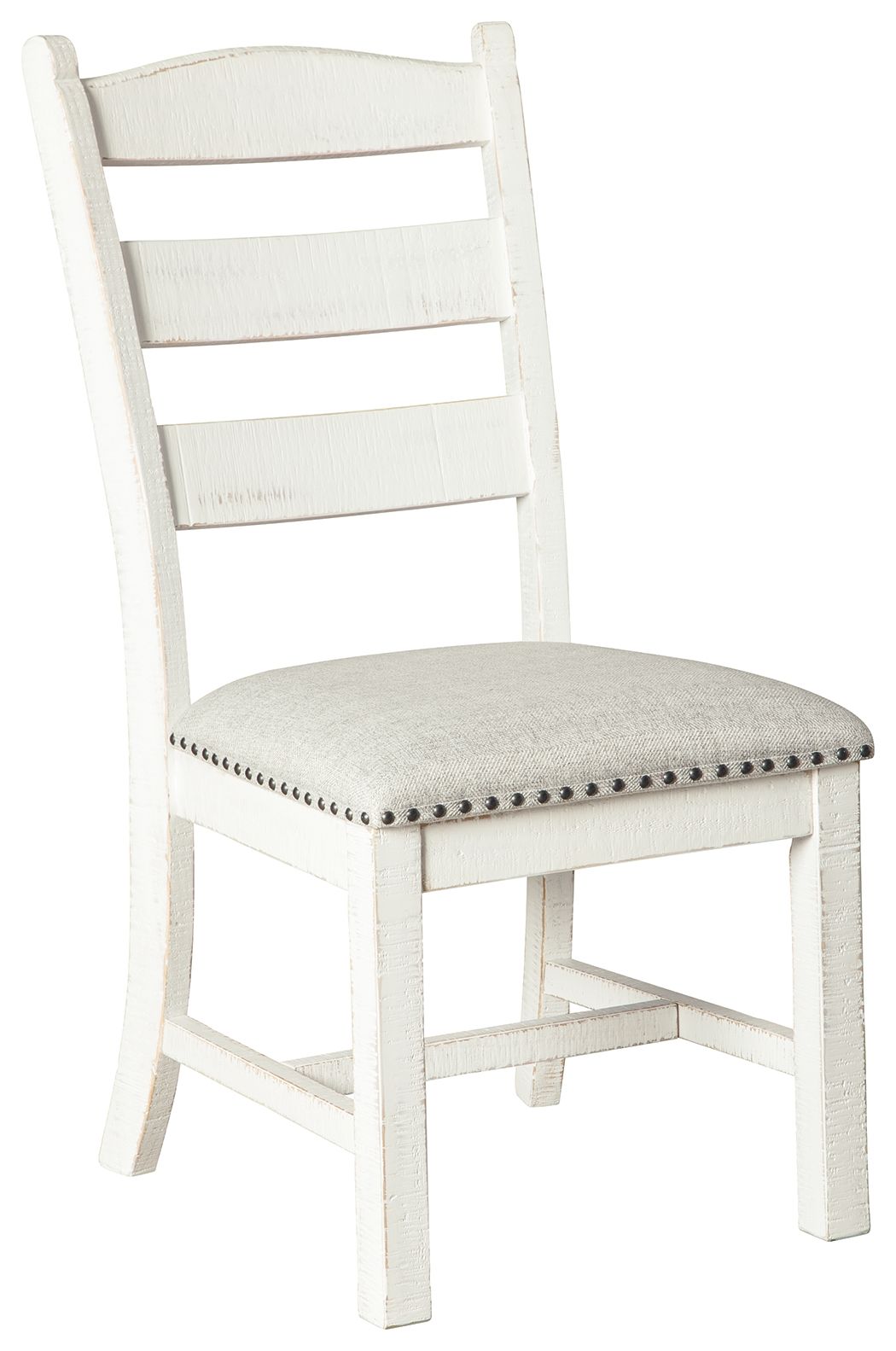 Signature Design by Ashley® Valebeck - Beige / White - Dining Uph Side Chair (Set of 2) | Meri Furniture